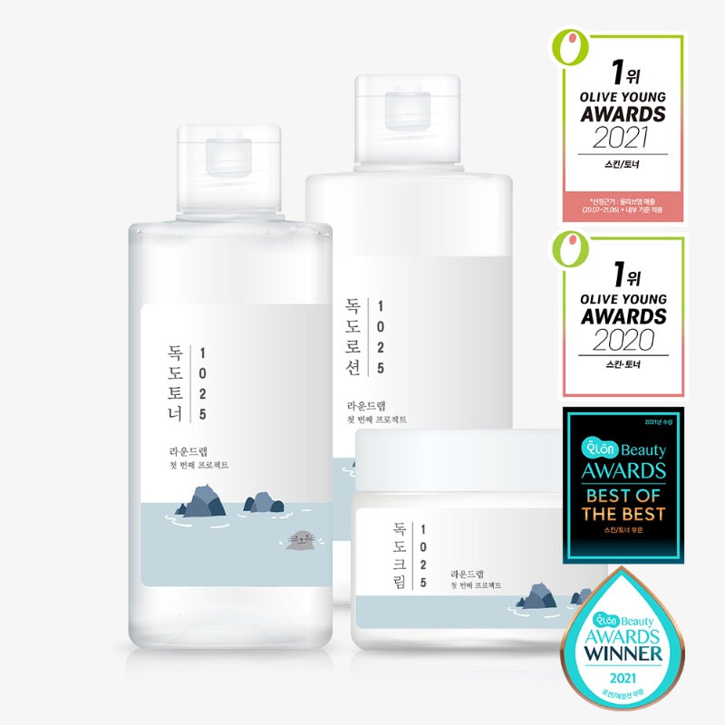 1025 DOKDO TONER200ml+LOTION200ml+CREAM80ml