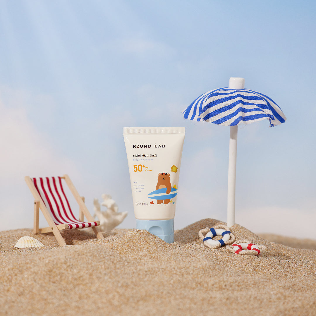 ROUND LAB BABY MILD SUNSCREEN SPF50+ PA++++ 60ml – Round Lab Australia